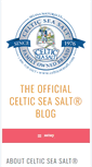 Mobile Screenshot of celticseasaltblog.com